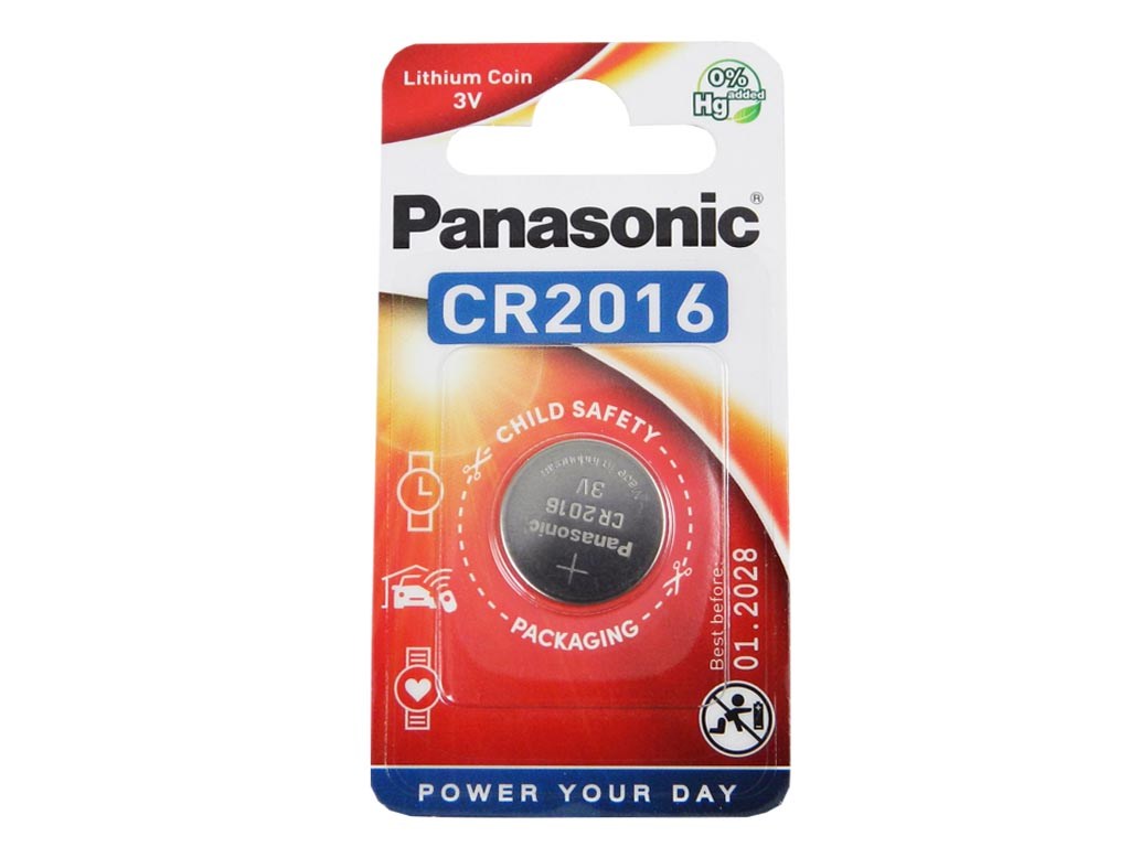 CR2016 Baterie lithiová Panasonic 3V CR-2016L/1BP