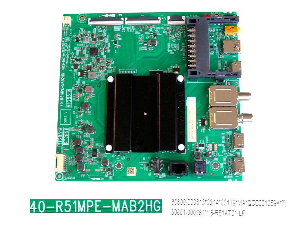 LCD LED modul základní deska TCL 30800-000813 / 30801-000787 / Main board assy 40-R51MPE-MAB2HG