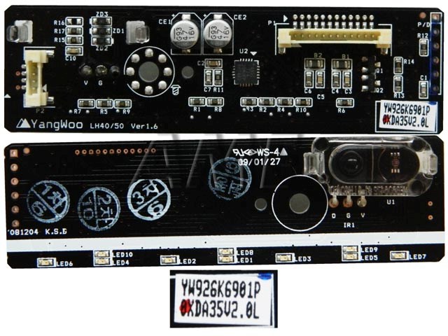 LCD modul EBR59216901 / SUB PCB AMBIENT LIGHT SENSOR,IR,LED EBR59216901